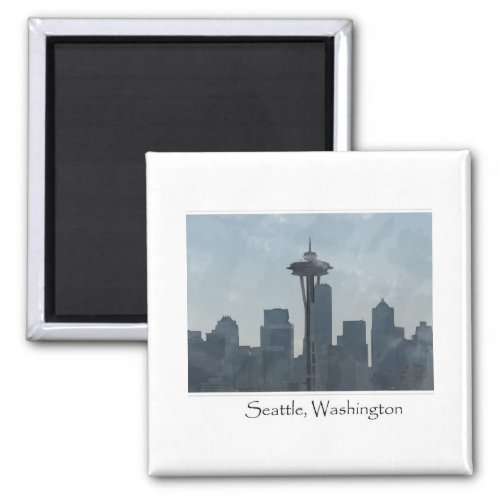 Seattle Washington Downtown Gifts Souvenir Magnet