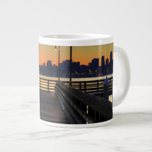 Seattle Washington Downtown Skyline Giant Coffee Mug