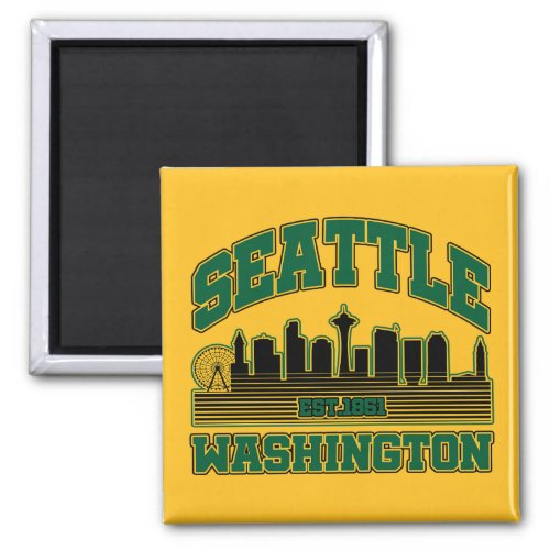 SeattleWashington Magnet