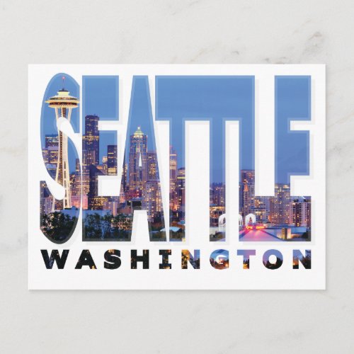 Seattle Washington Postcard