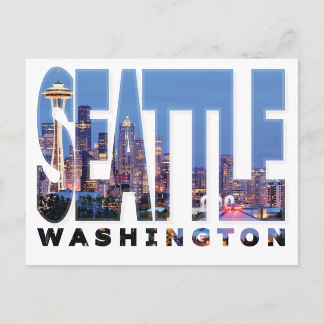 Seattle, Washington Postcard (Front)