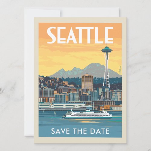 Seattle Washington  Save the Date