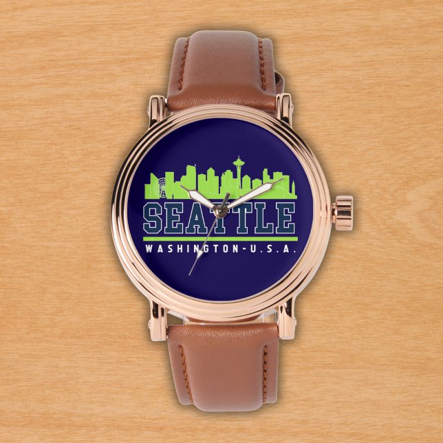 Seattle Washington Skyline City Watch (Creator Uploaded)
