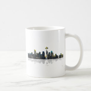 Seattle Washington Skyline Coffee Mug