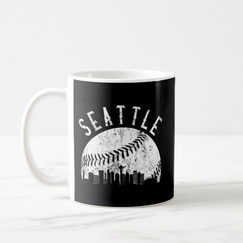 Seattle Washington Skyline Coffee Mug