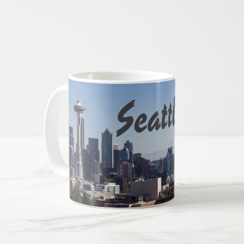 Seattle Washington skyline photo Coffee Mug