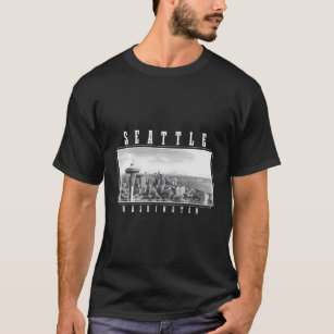 Seattle Washington Skyline Pride Space Needle T-Shirt