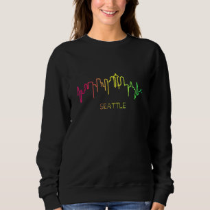 Seattle Washington Skyline Sweatshirt