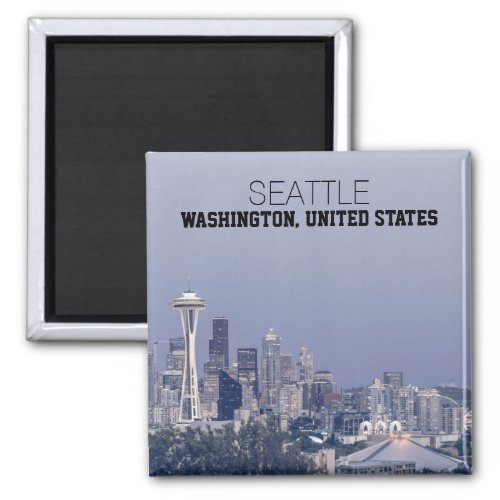 Seattle Washington Space Needle Fridge Magnet
