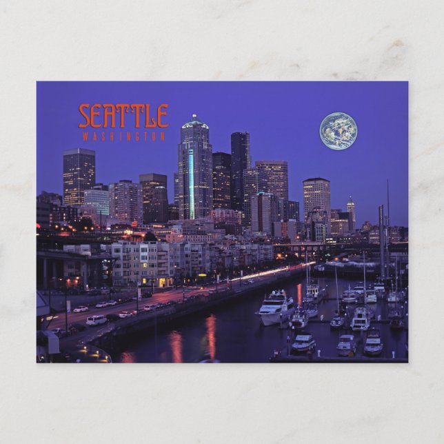 Seattle,Washington,state Postcard (Front)