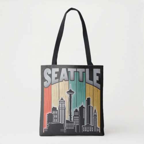 Seattle Washington Tote Bag