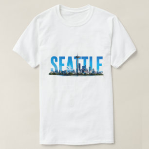 Seattle Washington Travel Design T-Shirt
