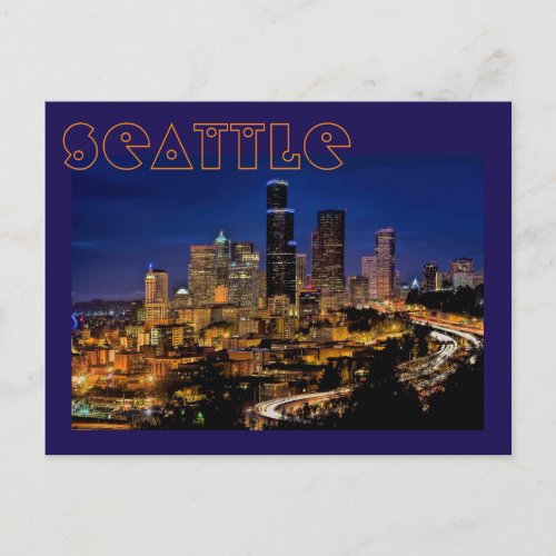 Seattle Washington USA The Emerald City Postcard