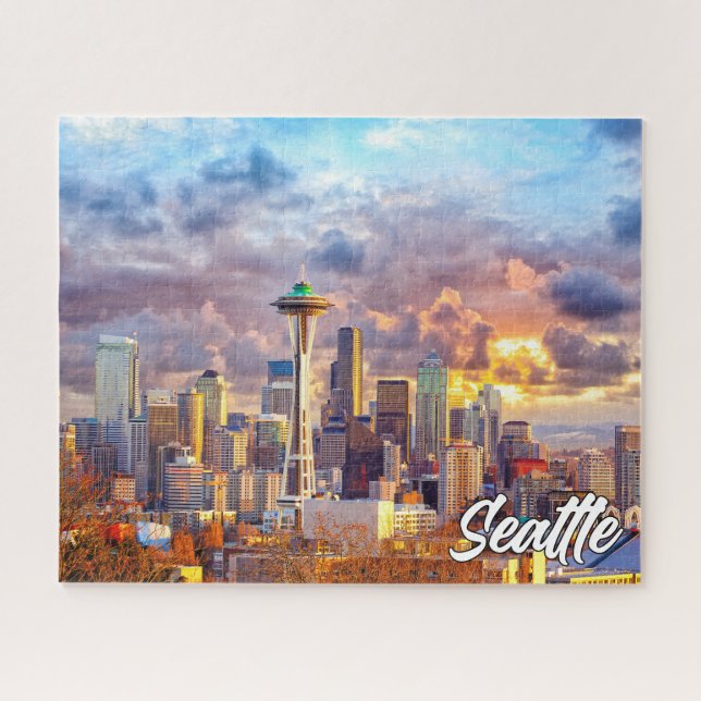 Seattle, Washington, United States Jigsaw Puzzle (Horizontal)