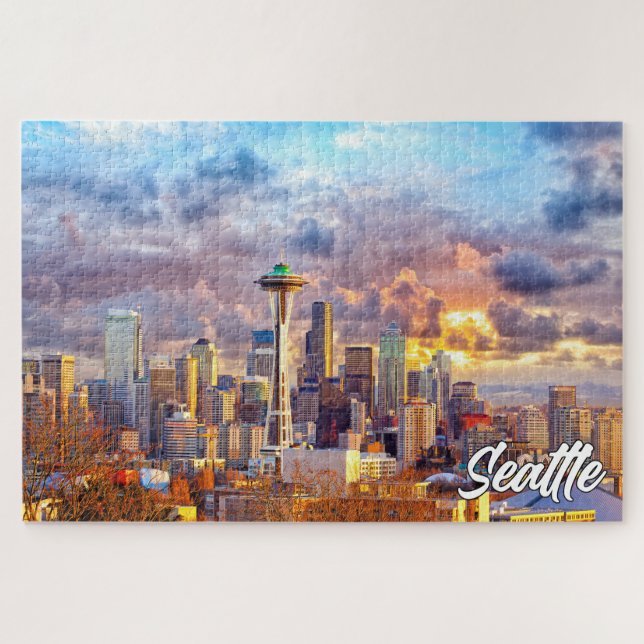 Seattle, Washington, United States Jigsaw Puzzle (Horizontal)