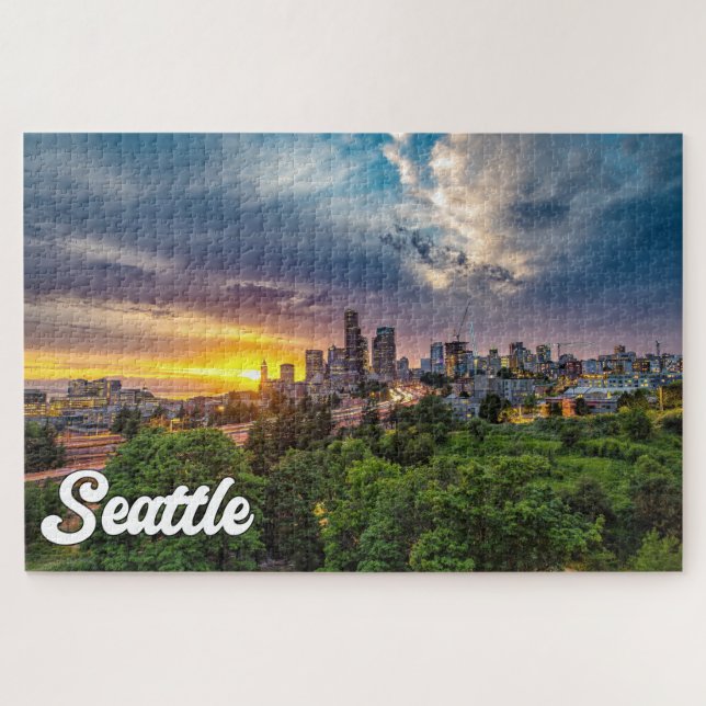 Seattle, Washington, United States Jigsaw Puzzle (Horizontal)
