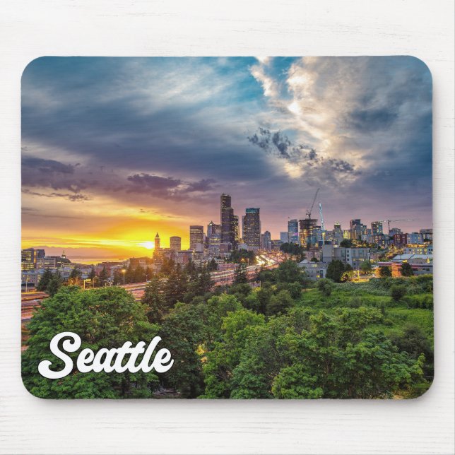 Seattle, Washington, United States Mouse Pad (Front)