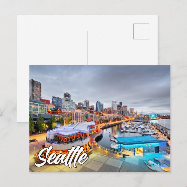 Seattle, Washington, United States Postcard (Front/Back)