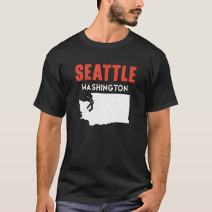 Seattle Washington USA State America Travel Washin T-Shirt