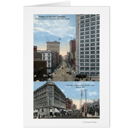 Seattle, Washington - View of 2nd Cards (Front)