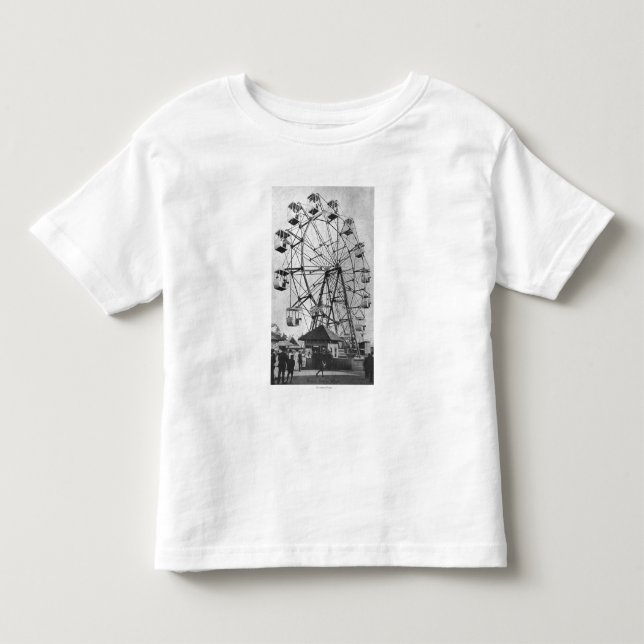 Seattle, WashingtonYukon-Pacific Expo Ferris Toddler T-shirt (Front)