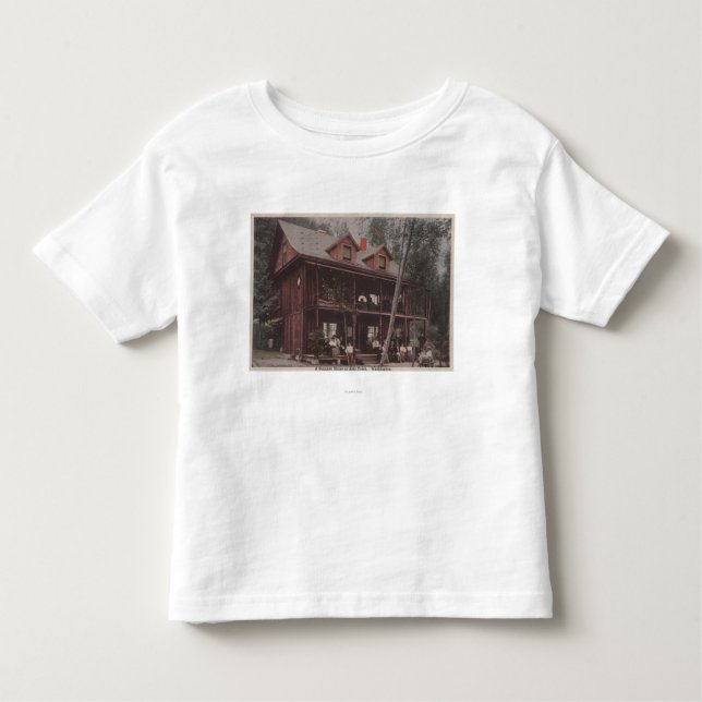 Seattle, WASummer Home at Alki Point Beach Toddler T-shirt (Front)