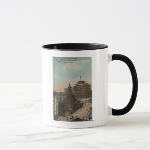 Seattle WAThird Avenue and University Streets Mug