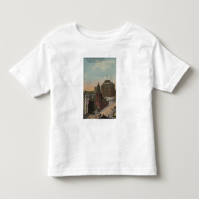 Seattle, WAThird Avenue and University Streets Toddler T-shirt (Front)