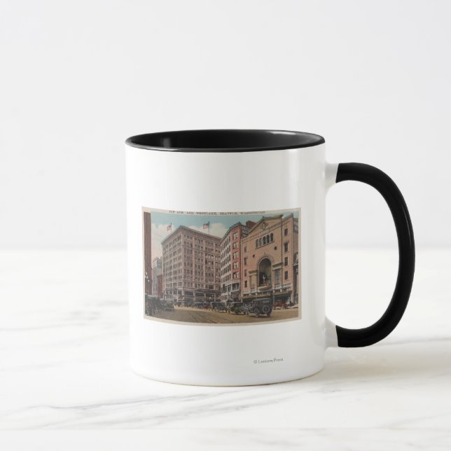 Seattle, WAView of 4th Ave & Westlake Mug (Right)