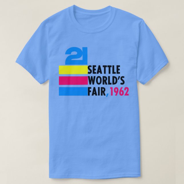 Seattle Worlds Fair 1962 T-Shirt (Design Front)