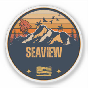 Seaview, Hawaii Sticker