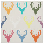 Seaview simple deer heads fabric