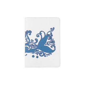 Seawater Swirls Passport Holder