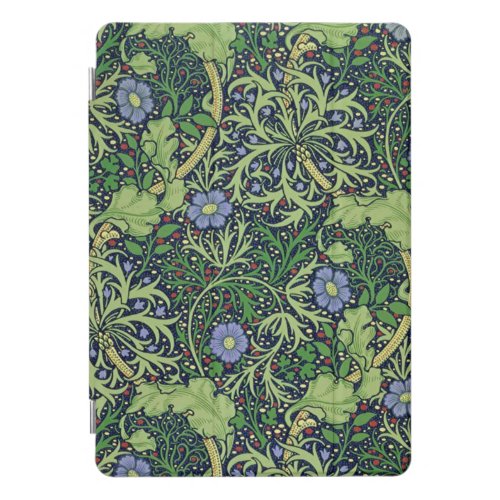 Seaweed art nouveau design by William Morris iPad Pro Cover