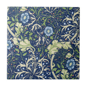 Seaweed (by William Morris) Ceramic Tile