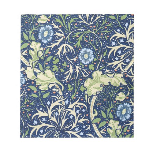 Seaweed by William Morris Notepad