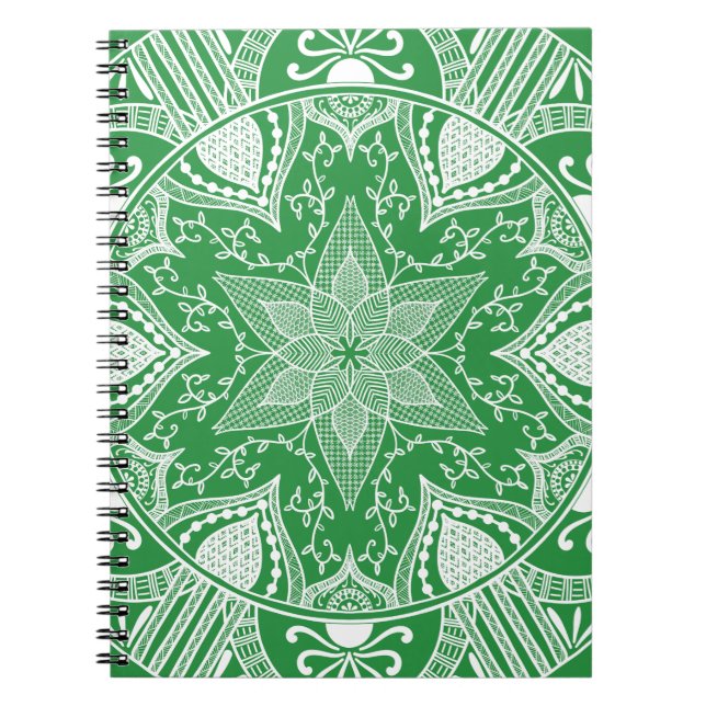 Seaweed Mandala Notebook (Front)