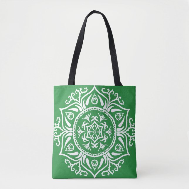 Seaweed Mandala Tote Bag (Front)