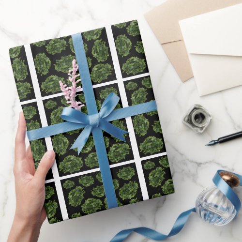 Seaweed pattern wrapping paper