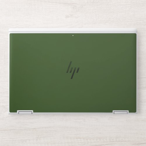  Seaweed solid color HP Laptop Skin