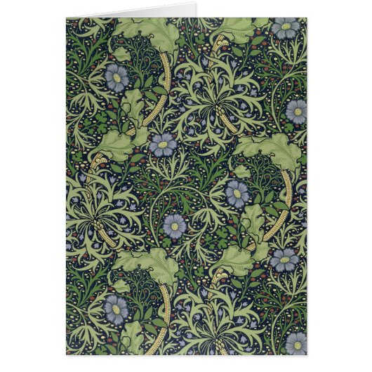 Seaweed Wallpaper Design, printed by John Henry De (Front)