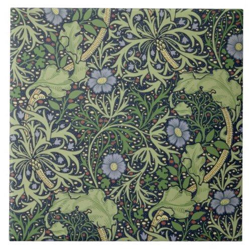Seaweed Wallpaper Design printed by John Henry De Ceramic Tile