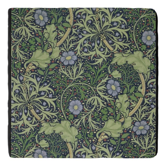 Seaweed Wallpaper Design, printed by John Henry De Trivet (Front)