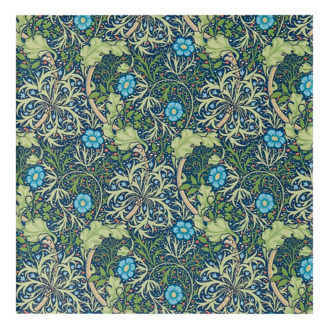 Seaweed, William Morris Acrylic Print (Front)