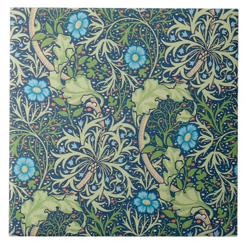 Seaweed William Morris Ceramic Tile