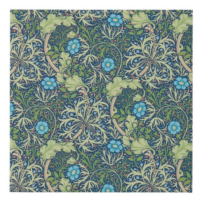 Seaweed, William Morris Faux Canvas Print (Front)