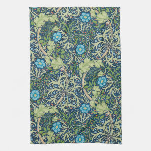 Seaweed, William Morris Kitchen Towel