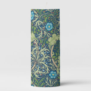 Seaweed, William Morris Pillar Candle