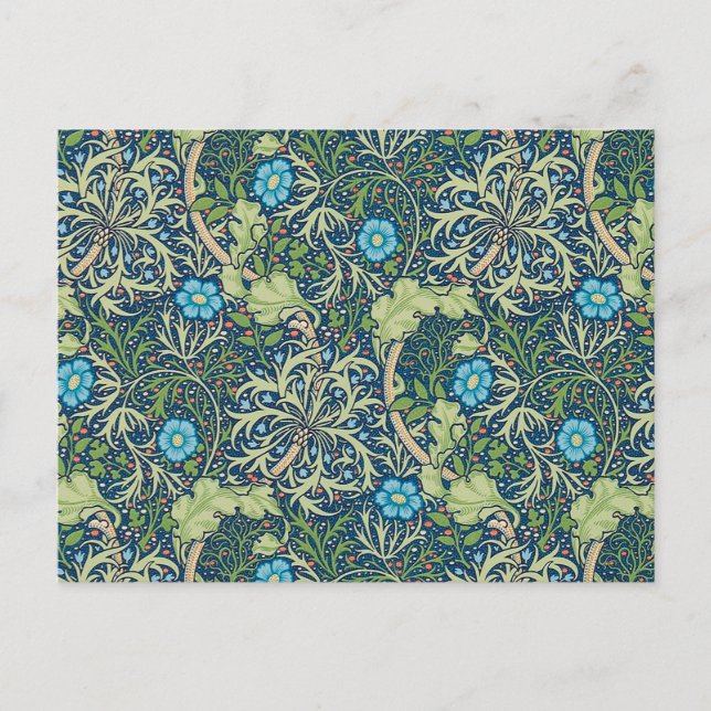 Seaweed, William Morris Postcard (Front)