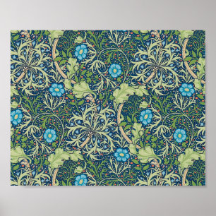 Seaweed, William Morris Poster